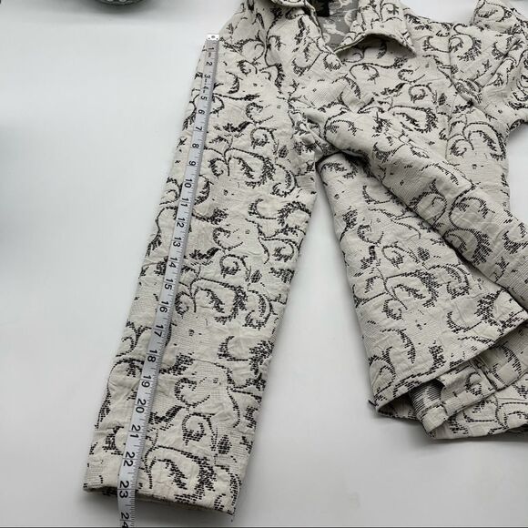 Tara Ryan Textured Light Zip Up Jacket LARGE - Picture 4 of 10